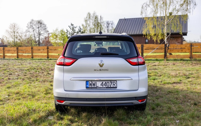 Renault Grand Scenic cena 54500 przebieg: 153100, rok produkcji 2017 z Złotów małe 46